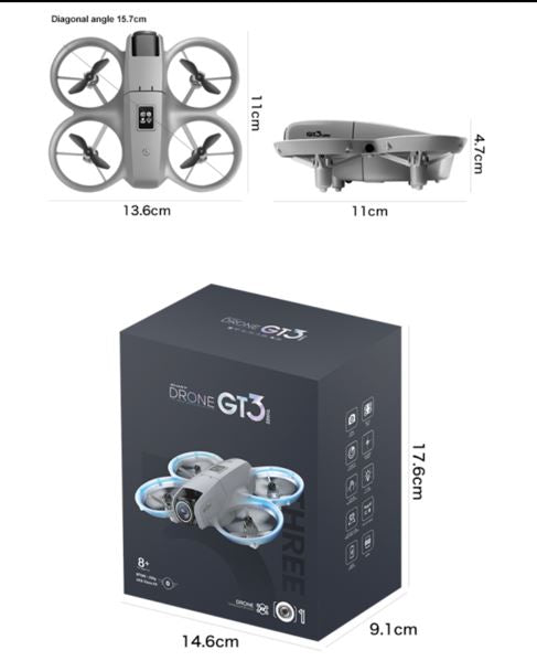 chameleon LED obstacle avoidance camera gimbal drone