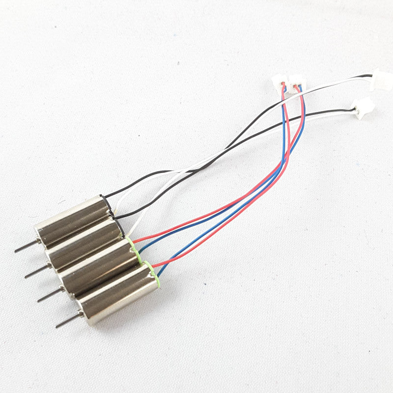 6x15mm (fast) coreless motors with Micro-JST-1.25 plug (4 pieces pack)