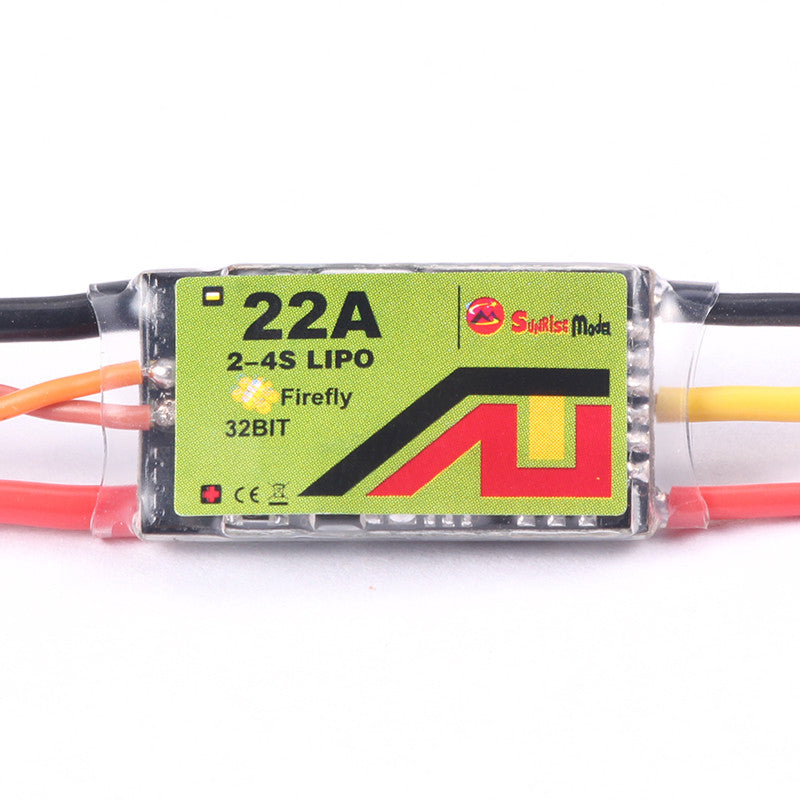 Sunrise FireFly 32bit Lite ESC (Supports Dshot, with passthrough and anti-desync, motor reverse)
