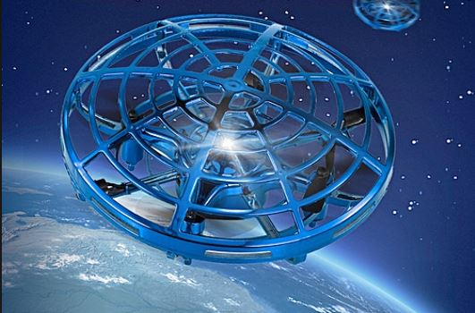 Frisbee UFO drone-Toss it like frisbee
